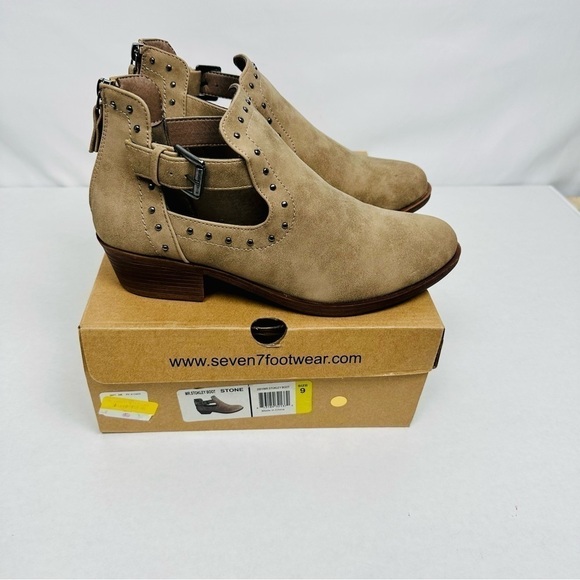 Seven7 Stokley Booties in Stone - Size: 9 - Picture 2 of 7